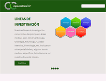 Tablet Screenshot of institutodeinvestigaciones.org